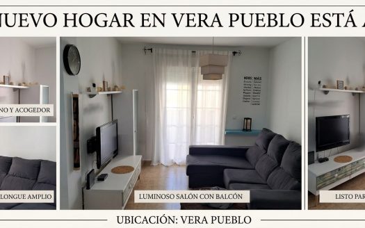 Apto pueblo Vera, Almería.